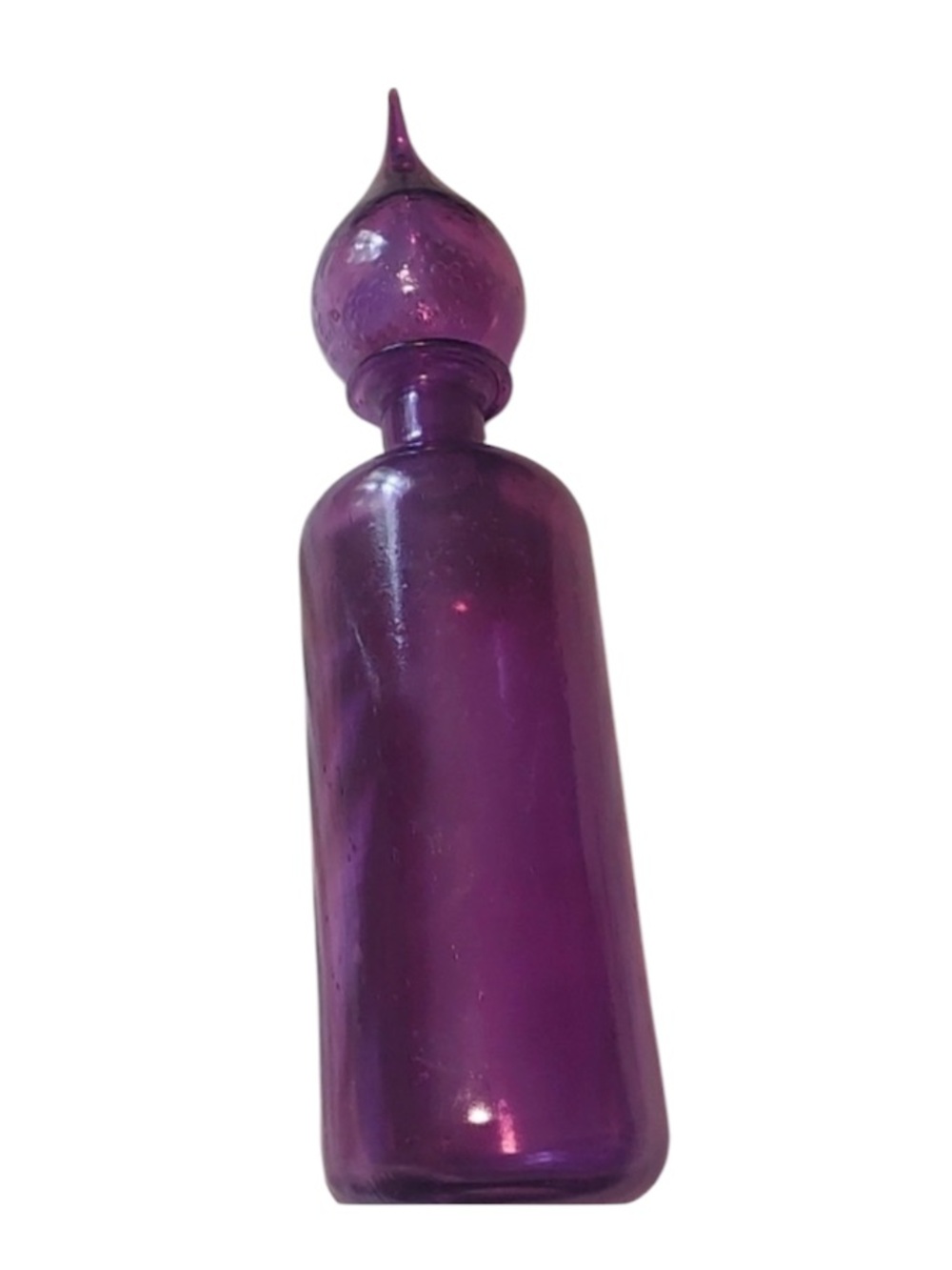 PURPLE bountiful vase with led from marshalls